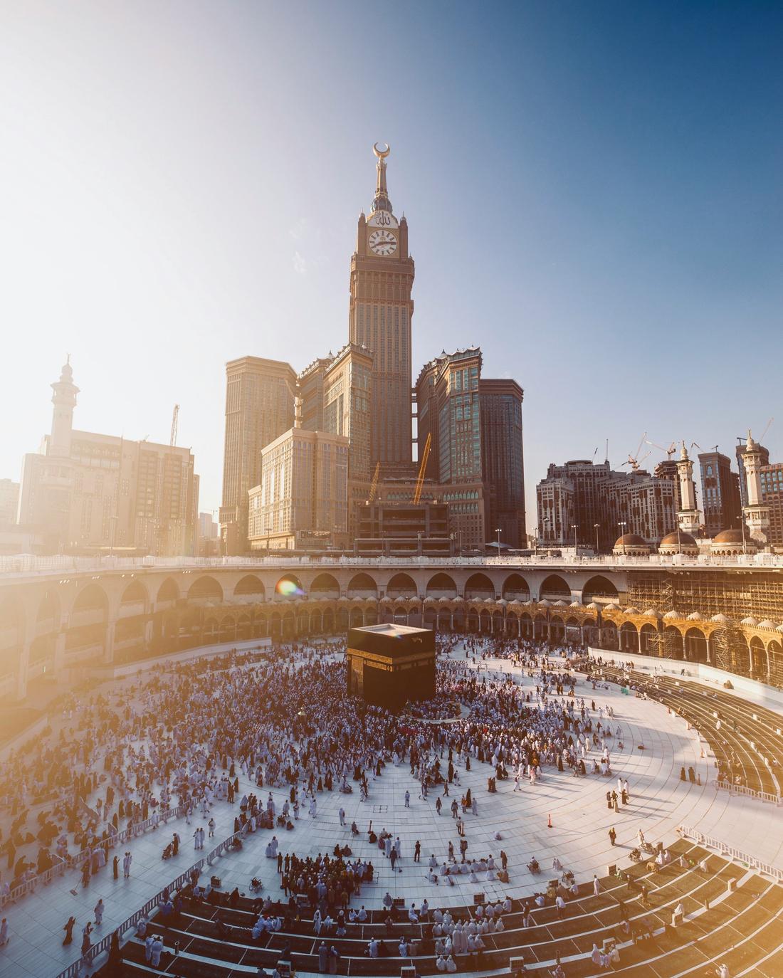 The Kaaba at Masjid al-Haram